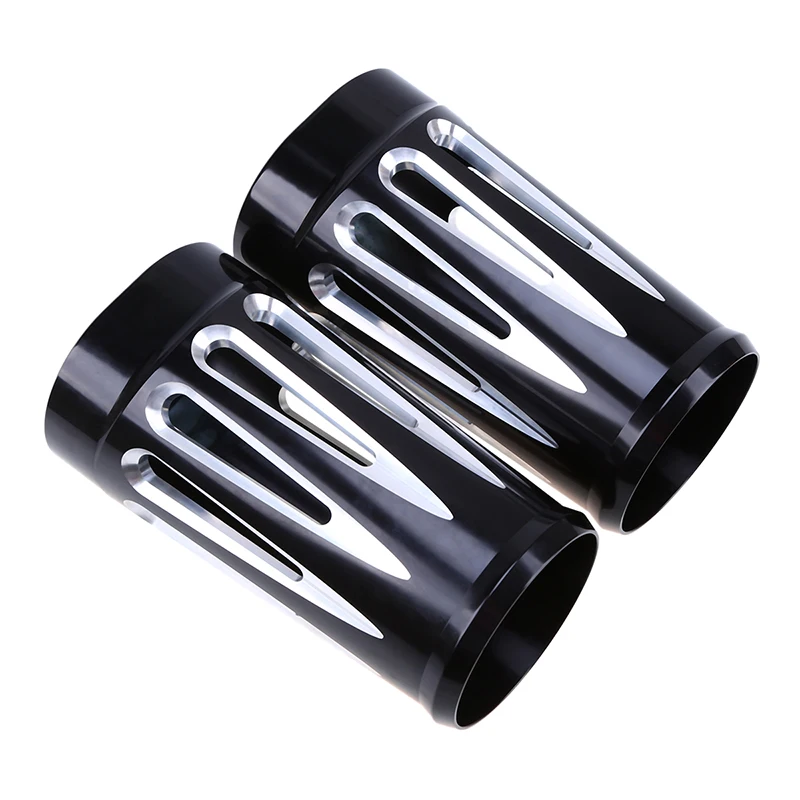 CNC Алюминиевые Чехлы для передней вилки мотоцикла велосипеда Harley 1997-2016 Electra Glide Road