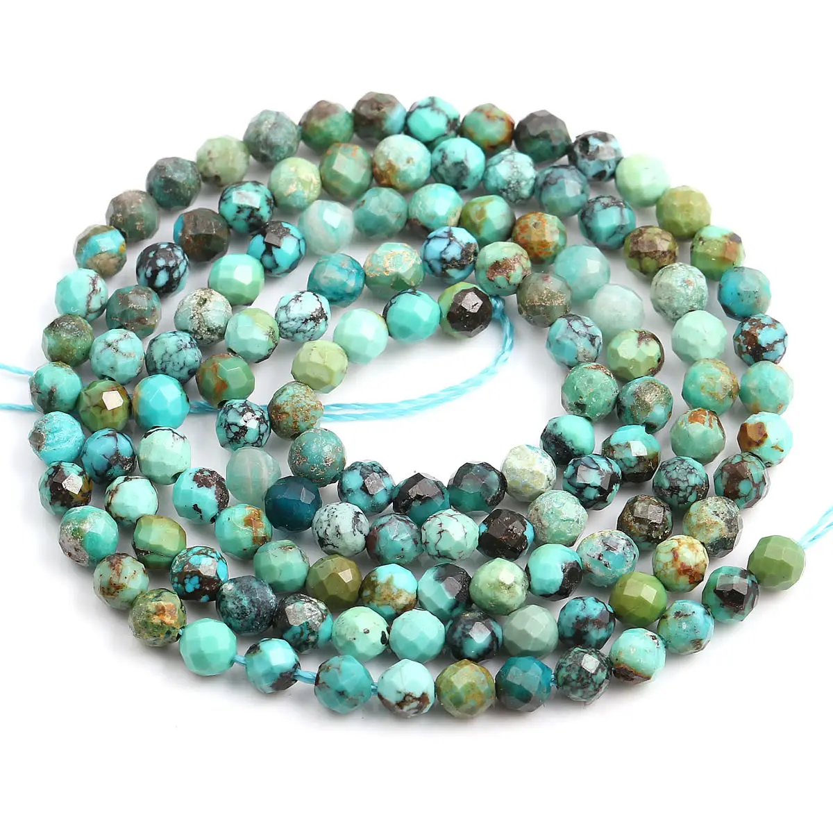 

Natural Stone Faceted Small Beads African pine Beaded 2 3 4mm Loose Beads for Jewelry Making DIY Necklace Bracelet Accessories