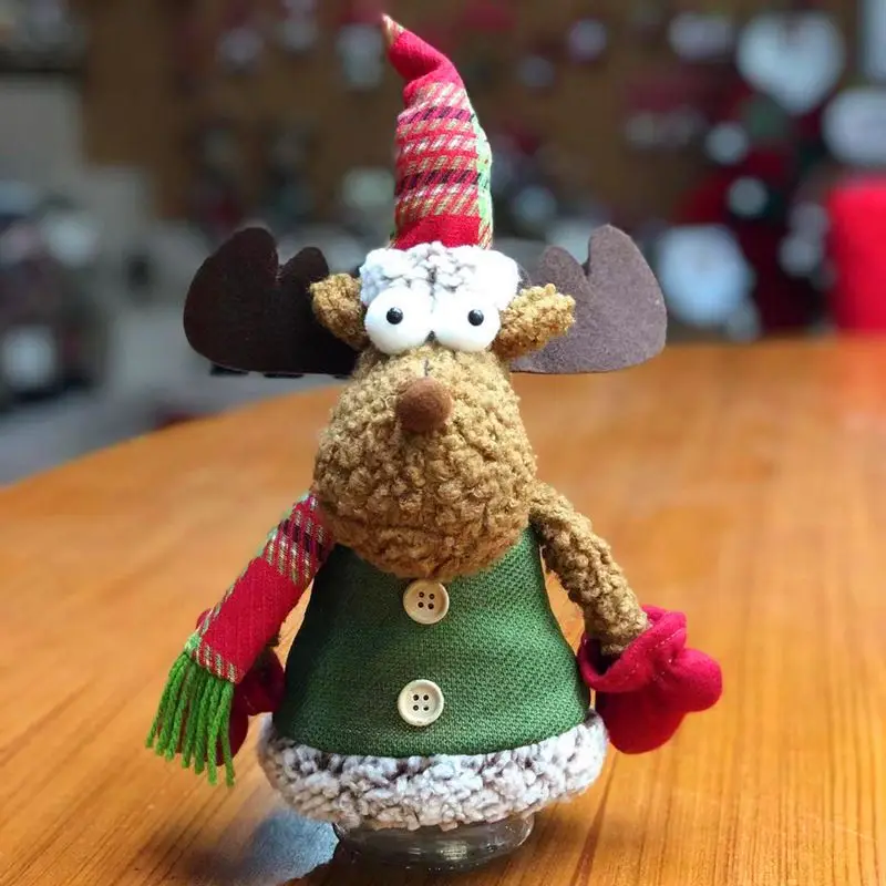 Рождественская банка для конфет дизайнерские украшения куклы из мультфильма