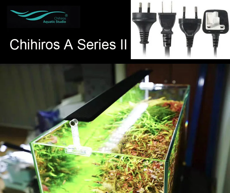 Chihiros A series II Светодиодная лампа для роста растений мини нано короткое водяное