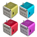 TD-V26 мини-динамик Bluetooth-совместимый 5,0 FM-радиоприемник MP3-плеер Саундбар Портативный светодиодный экран FM-радио функциональный динамик