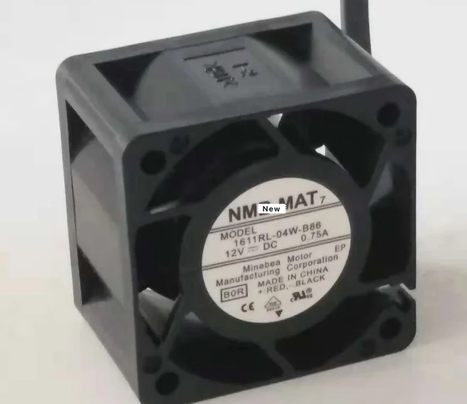 Для модели 1611RL-04W-B86 B02 DC 12V 0.75A 40x40x28 мм вентилятор охлаждения сервера | Электроника