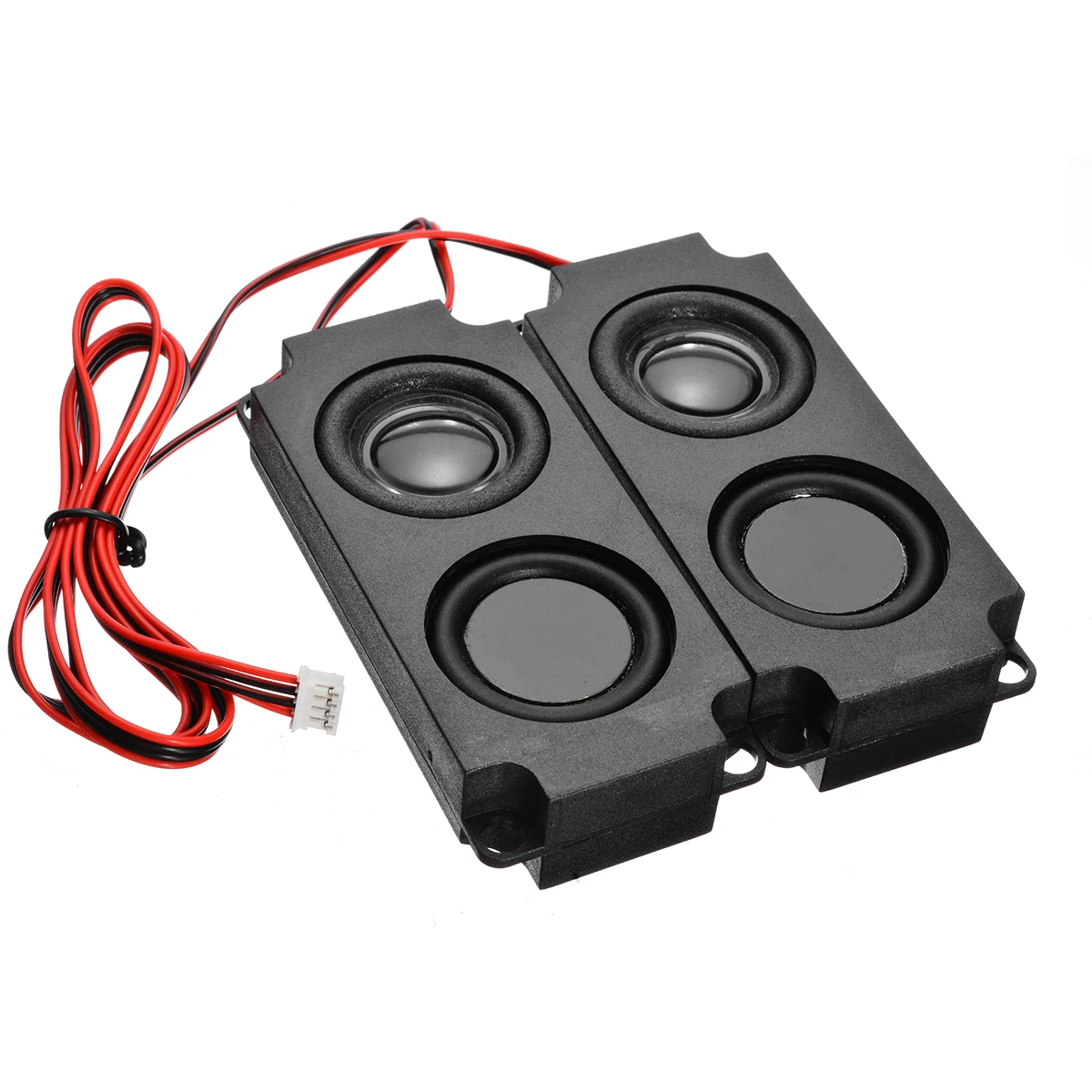 1 пара портативная акустическая Колонка для телевизора объемный 3D стерео динамик