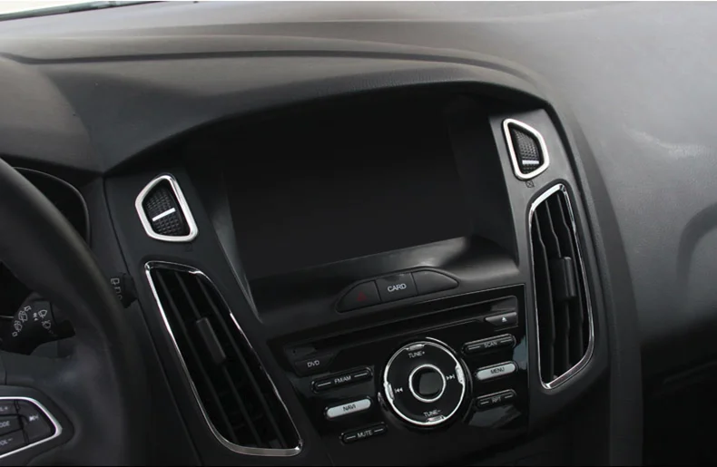 ABS хромированное декоративное кольцо для салона 5 шт./лот автомобильные