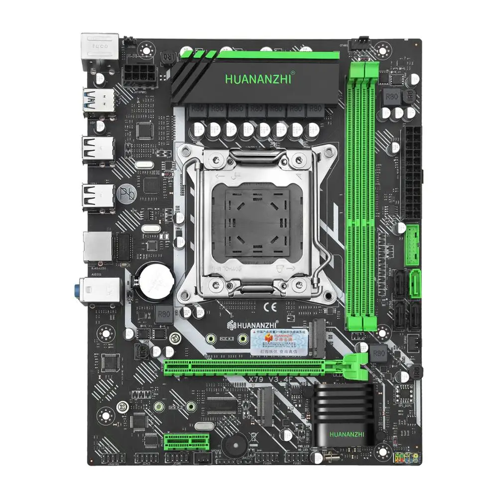 Preise HUANANZHI Motherboard X79-6M REV 2,0 Ist Geeignet Für ECC Server Speicher/desktop Allgemeine Speicher Und M.2 NVME Protokoll Interface + M