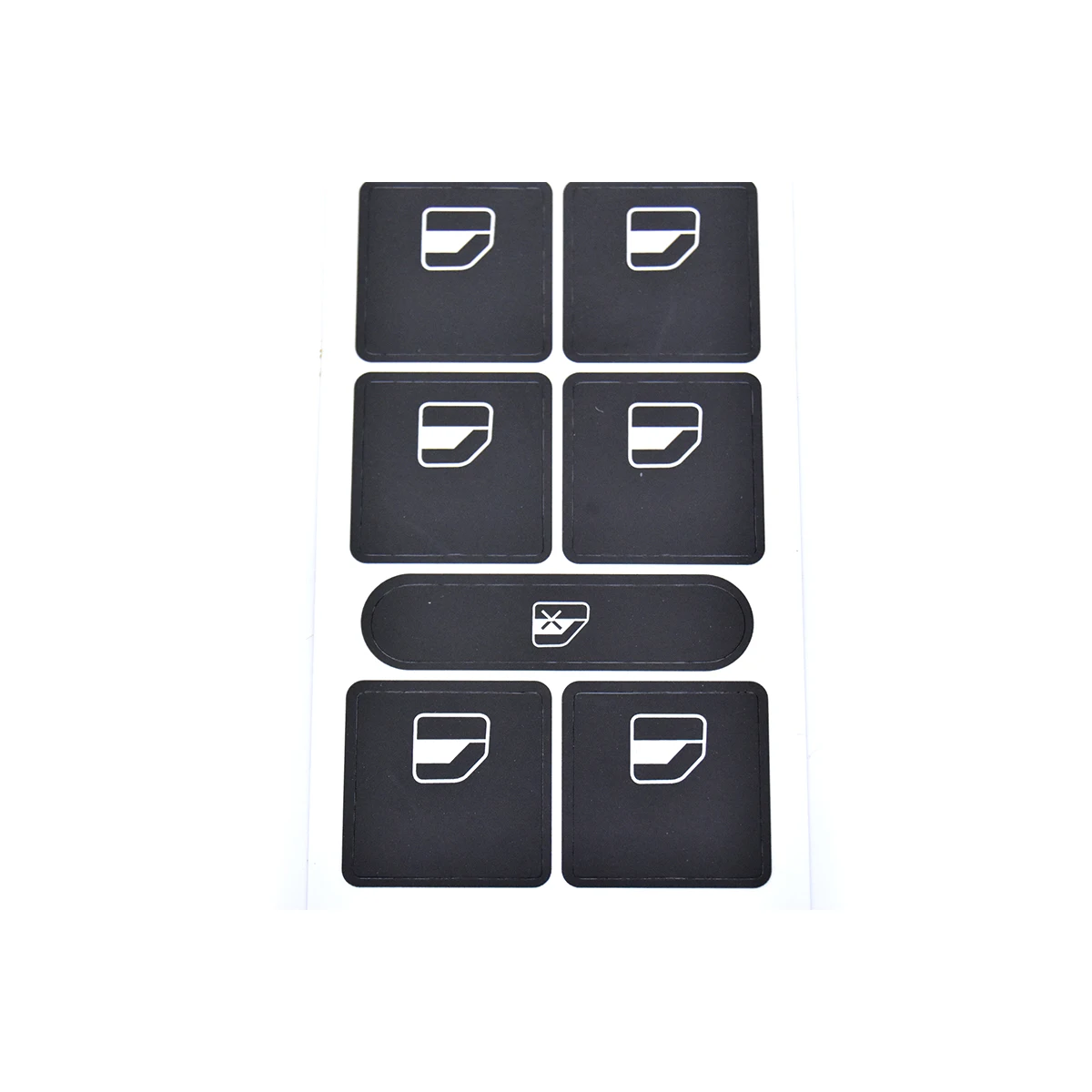 Car Repair Stickers Glass Lift Air Condition Climate Control Switch Button Decals Kit For VW Volkswagen Touareg 2004-2009 | Автомобили и