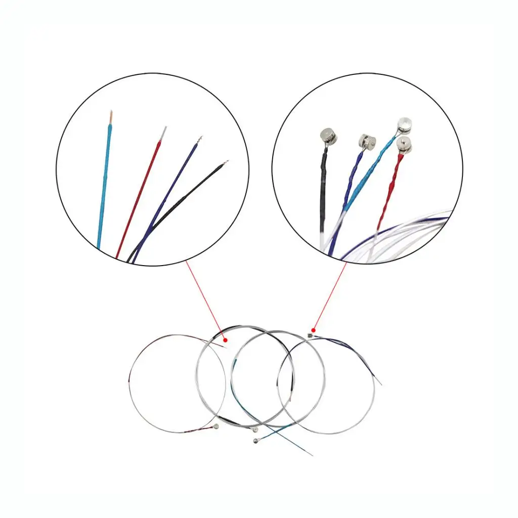 

A Set of Violin Strings E-A-D-G Steel Core for Violin Parts Accessories