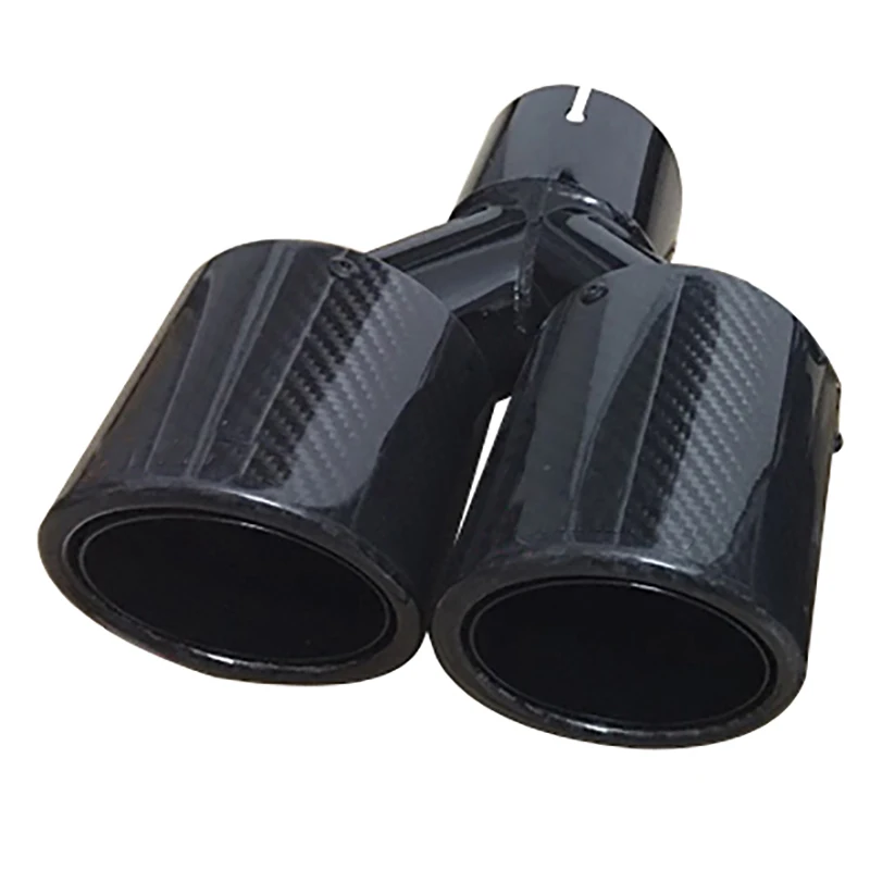 Автомобильные аксессуары черная нержавеющая сталь 304 и яркое углеродное волокно