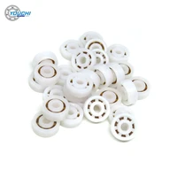 10pcs 3x10x4 mm zro2 ceramic balls plastic bearing 623 k 3104 no seals pom rings insulated waterproof bearings