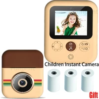 children print camera instant photo printing for kids 1080p hd digital camera with thermal paper child toy camera birthday gifts