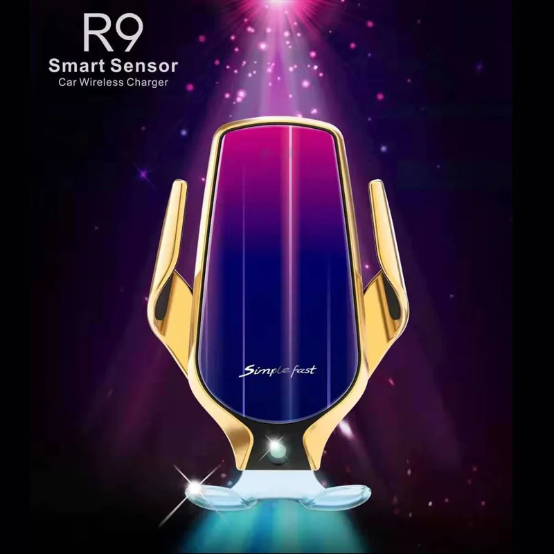 10 Вт автомобильное беспроводное зарядное устройство для iPhone 11 Pro max Xs samsung S10 S9