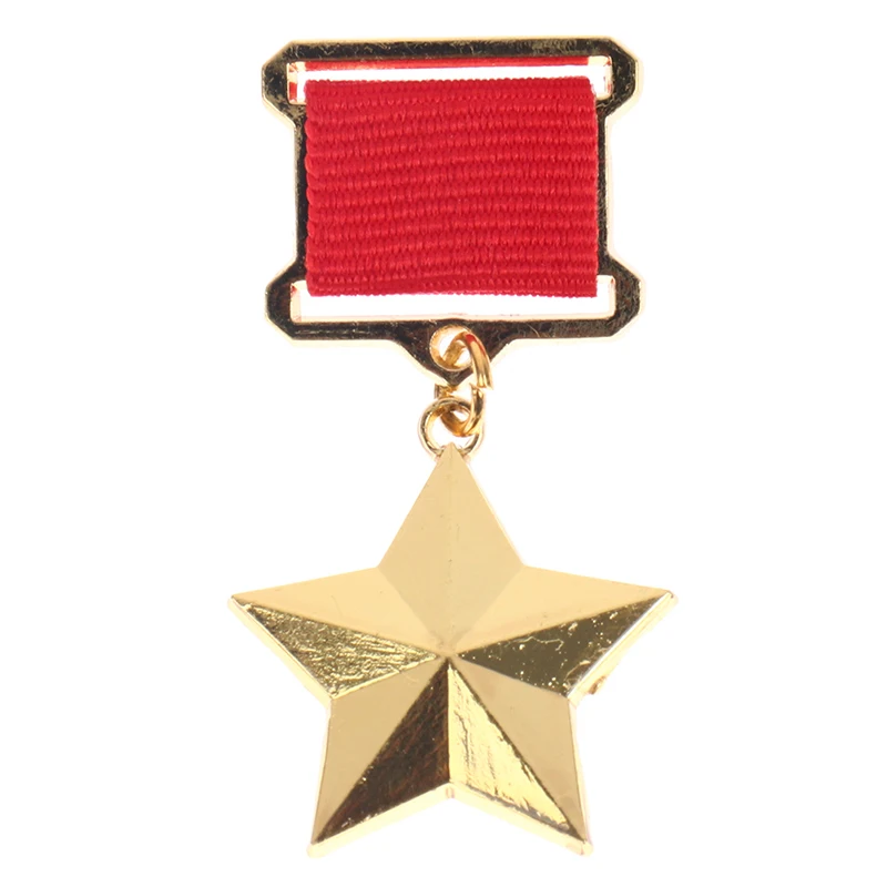 

Russia USSR Badge Lapel Pins Metal Badge Medal Souvenir Collection CCCP Work Labor Star