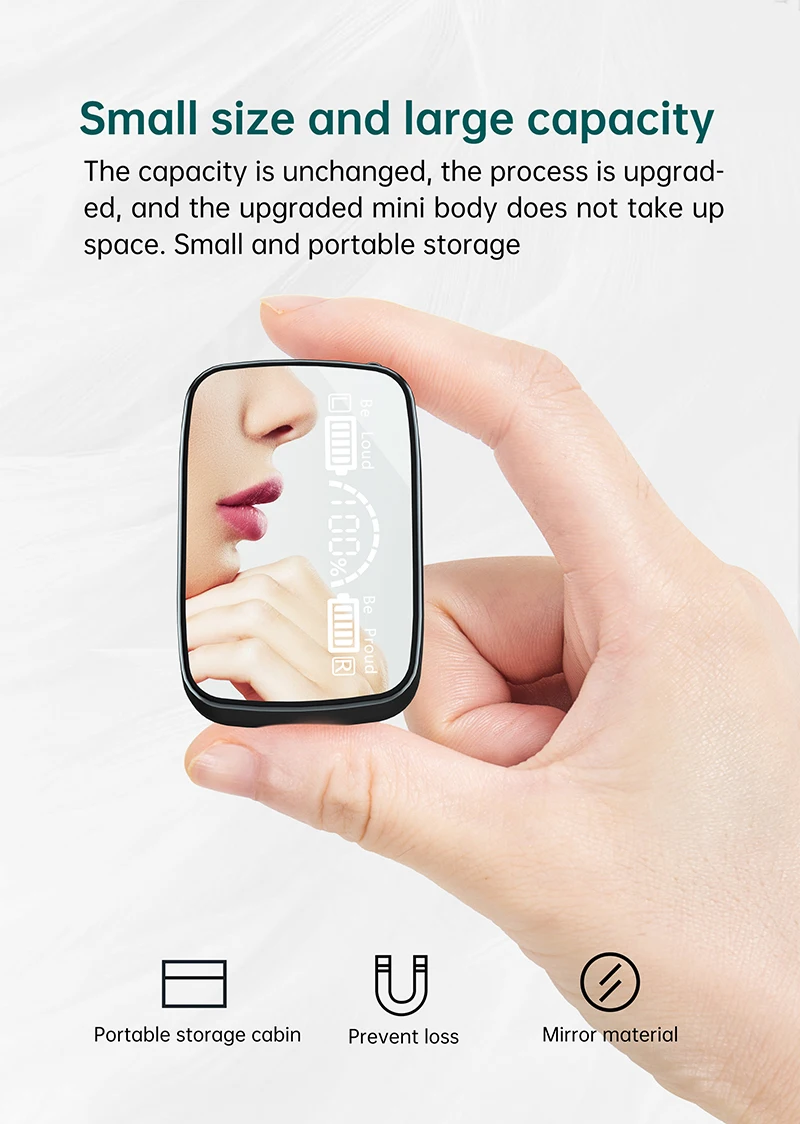 Наушники-вкладыши Fone bluetooth беспроводные наушники бас стерео фонарик зарядный