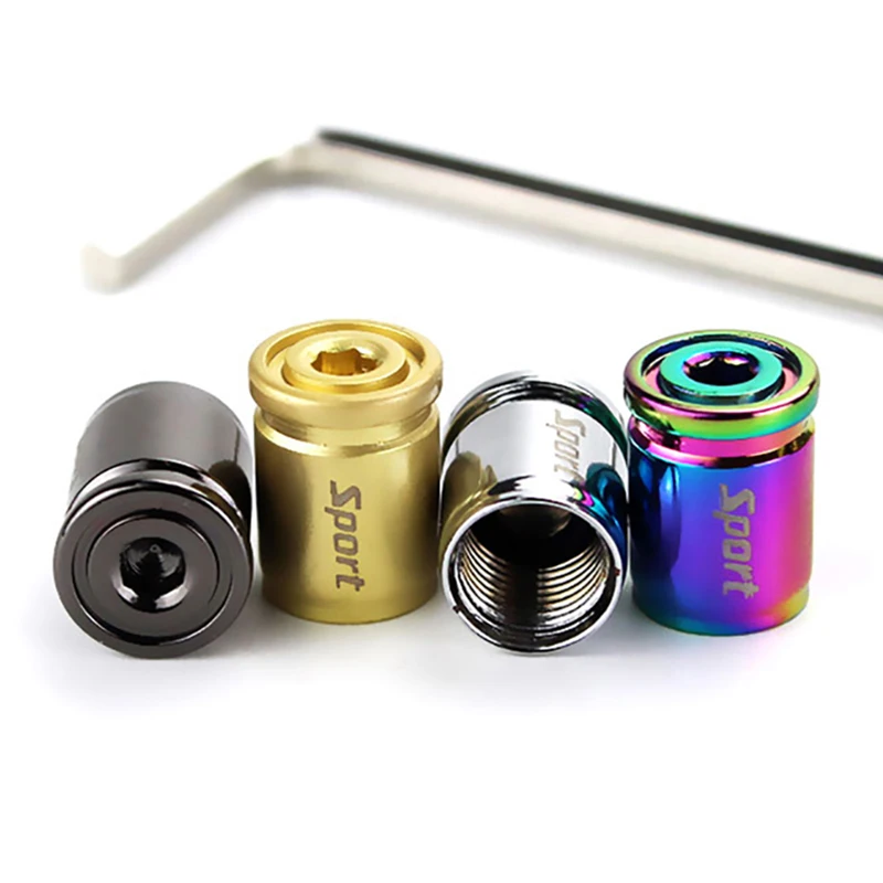 10 комплектов Противоугонный металлический колпачок клапана шины для подставки