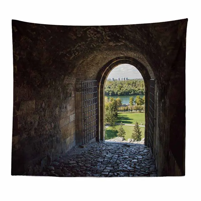 Природный камень пейзаж гобелен стены висящие декорации искусство спальни Декор