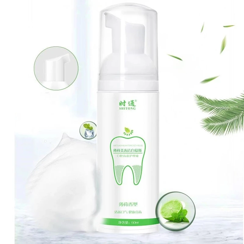 Зубная паста чистый мусс для зубов ослепительный белый порошок полости рта