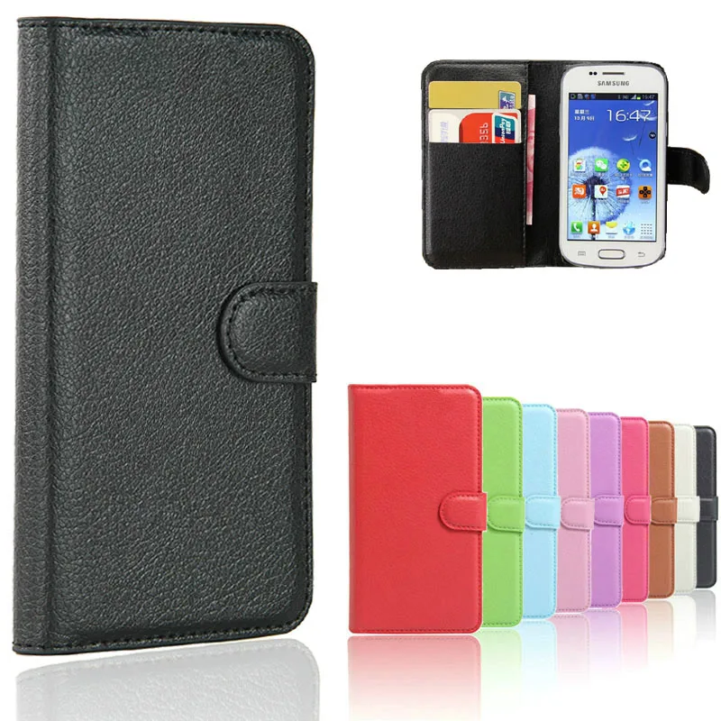 Для samsung GT S7262 S7260 7262 чехол Роскошный кожаный бумажник откидной Чехол для Galaxy Star Plus
