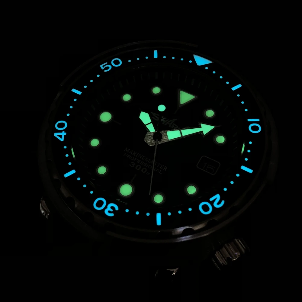 

STEELDIVE 1975Shark Dive Watch 200m Mechanical Watch Men Wrist Automatic C3 Super Luminous Replica Automatic Watches Men