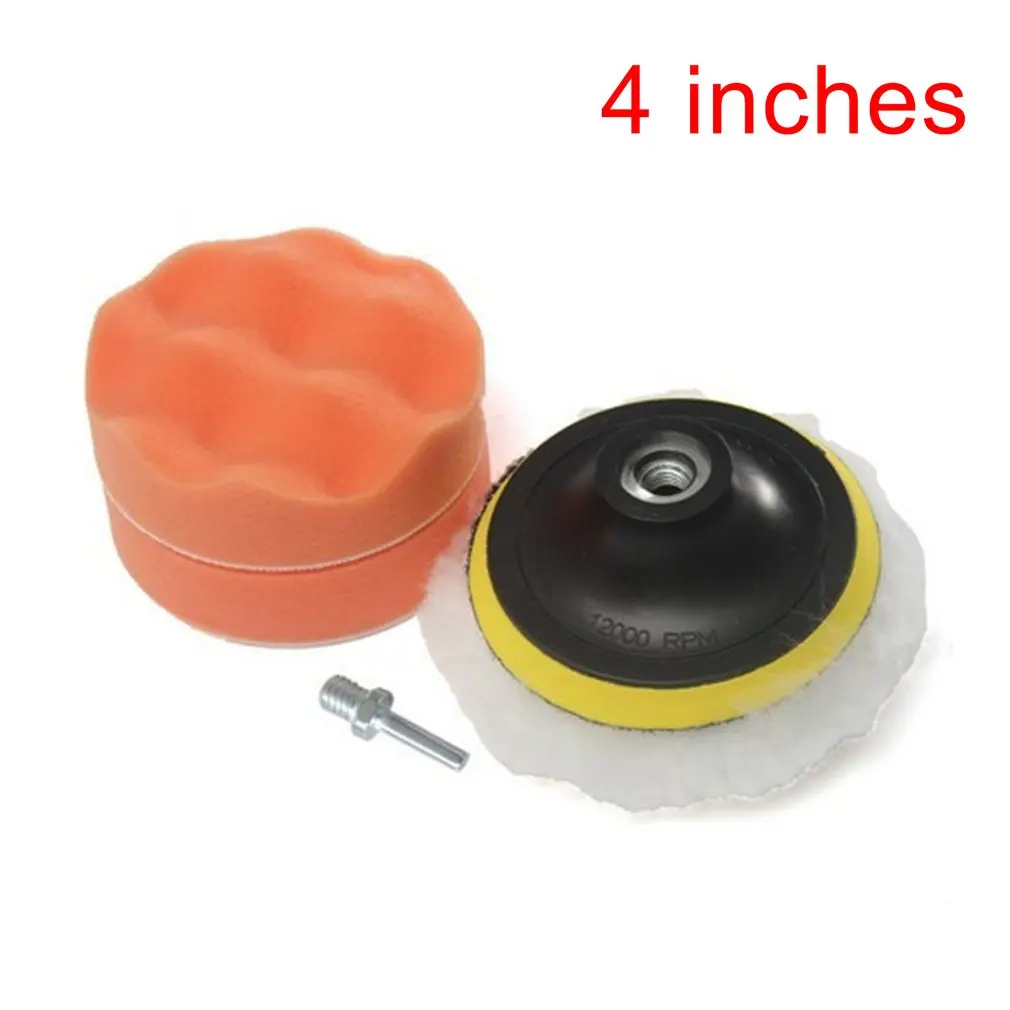 Набор подушек для полировки воском 5 шт./компл. 4 дюйма | Автомобили и мотоциклы