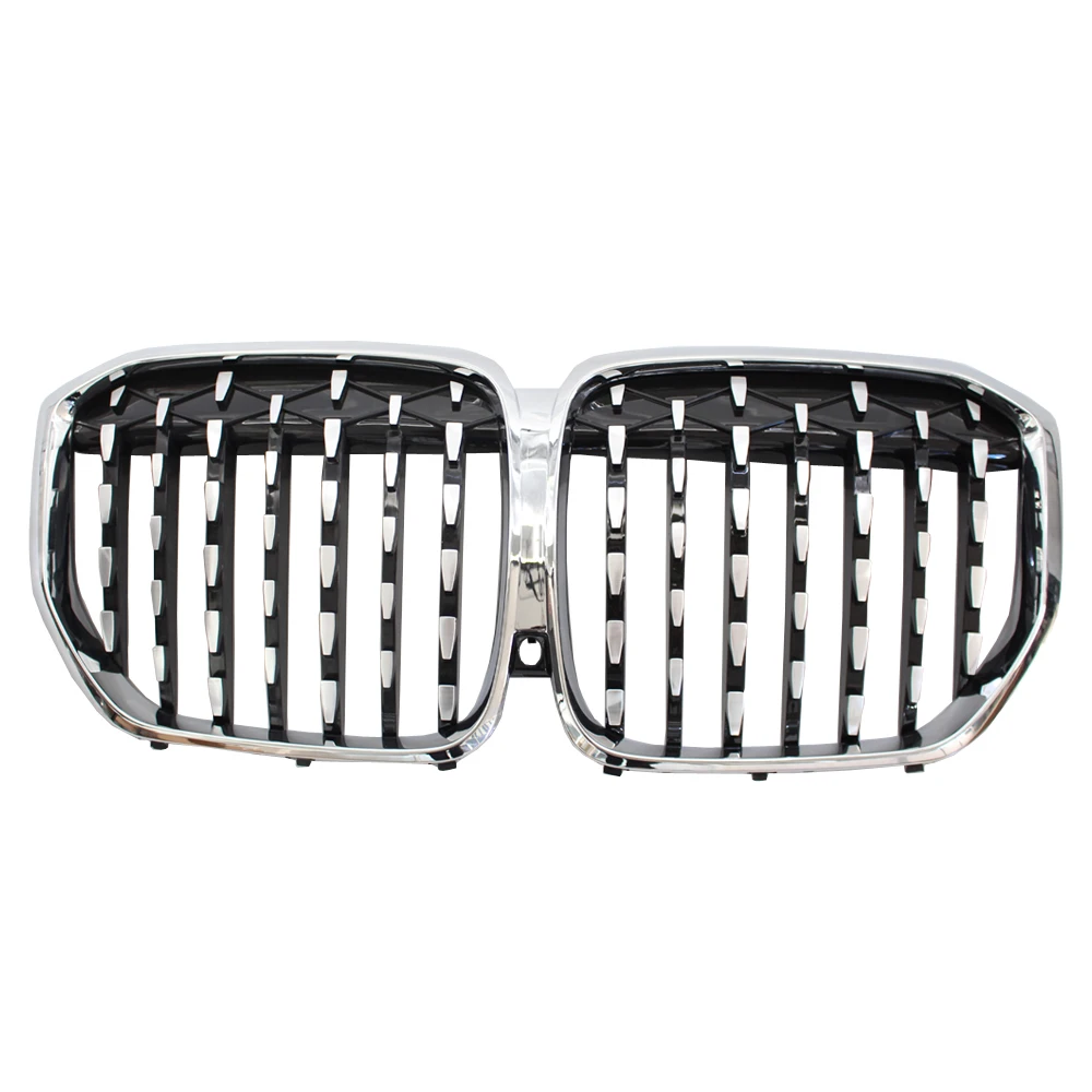 

Новинка G05 Передняя почечная решетка для гонок для BMW X5 G05 G06 2018 + глянцевые черные гоночные сетчатые Грили Аксессуары для стайлинга автомобил...