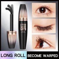 4d big brush mascara waterproof long curling anti smudge encryption mascara 4d fiber black eye lashes