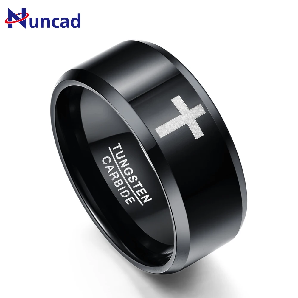 Nuncad T078R 10 мм широкое покрытие черное лазерное поперечное полированное Угловое