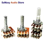 Потенциометр громкости звука C100K, WH-148 50K 100K, 8 контактов, B50K, B100K, TB503X2, TB104X2, WH148, 3 шт.