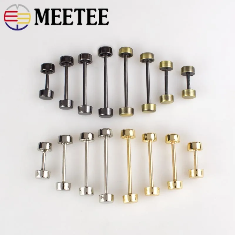 MEETEE 15/20/28/33/40 мм DIY сумка Пряжка на колесиках для ремонта сумок швейная