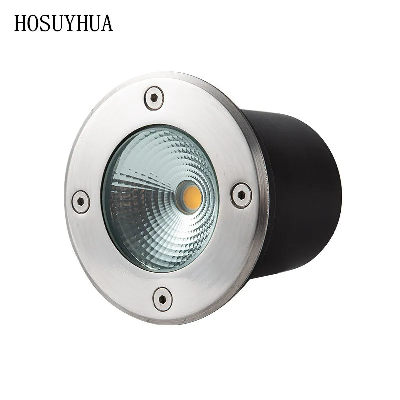 AC85-65V/DC12V IP67 5W 10W Скрытая лампа подземный светильник ing открытый WaterproofCOB