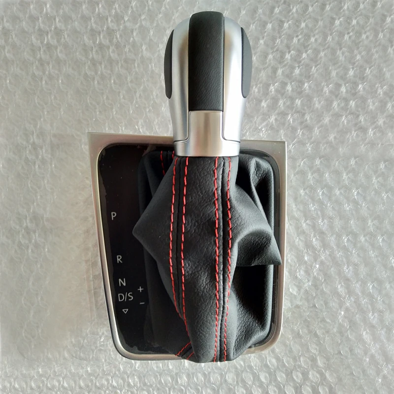 DSG красная ручка переключения передач из натуральной кожи для Golf 7 5|Ручка передач|
