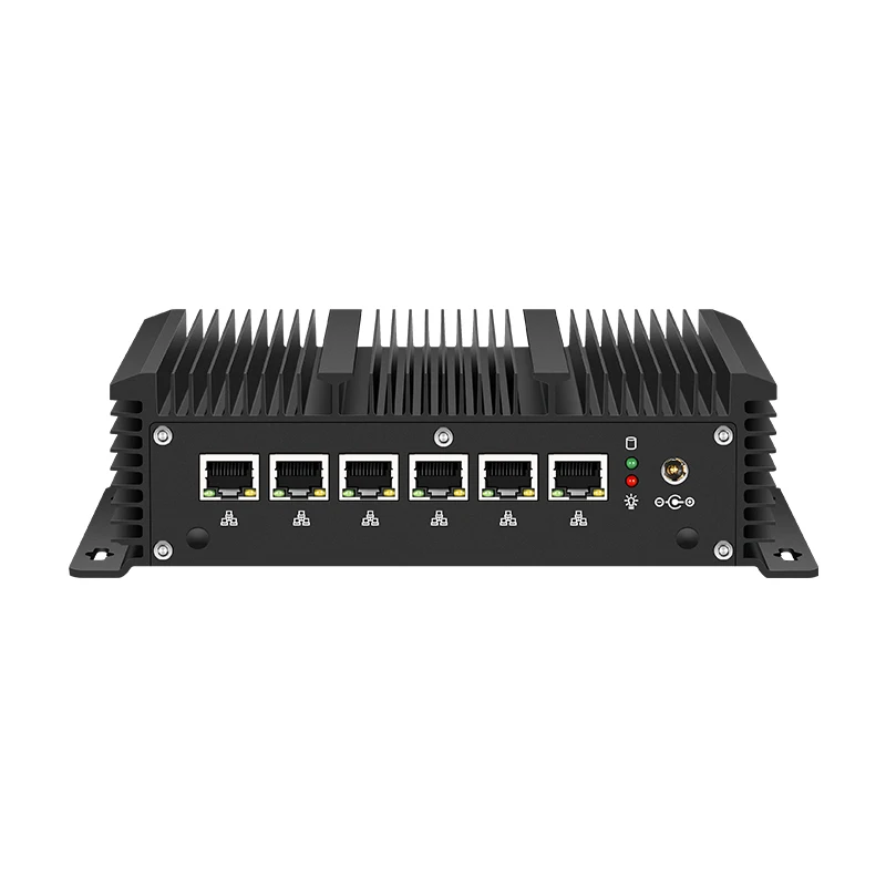 Мини-ПК Intel Core i5 7200U i3 7100U 6 LAN 211AT Gigabit Ethernet 4 * USB HDMI RJ45 RS232 Pfsense OPNSense | Компьютеры и офис
