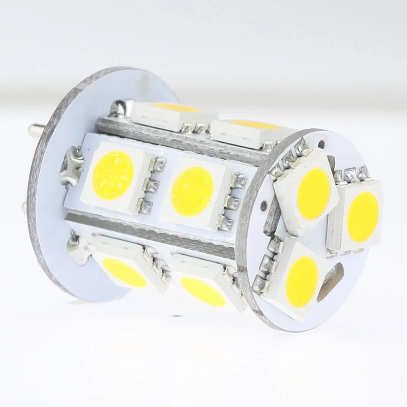 Светодиодная лампа G6.35 13LED 5050SMD 12 В 2 5 Вт белый теплый 260-286LM 20 шт./лот | Лампы и