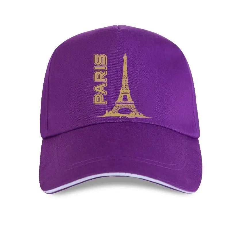 Бейсболка с круглым вырезом повседневная Кепка принтом Эйфелевой башни