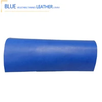 blue natural cow skin leather crazy horse leather color genuine leather for diy leather craft for belt wallet bag shoes