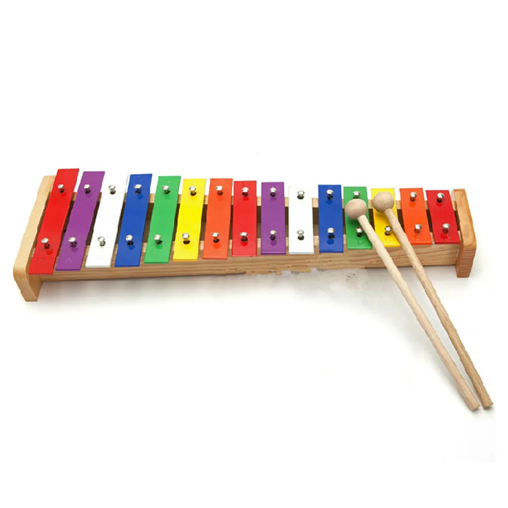 Музыкальный инструмент игрушка деревянный каркас Стиль ксилофон для детей