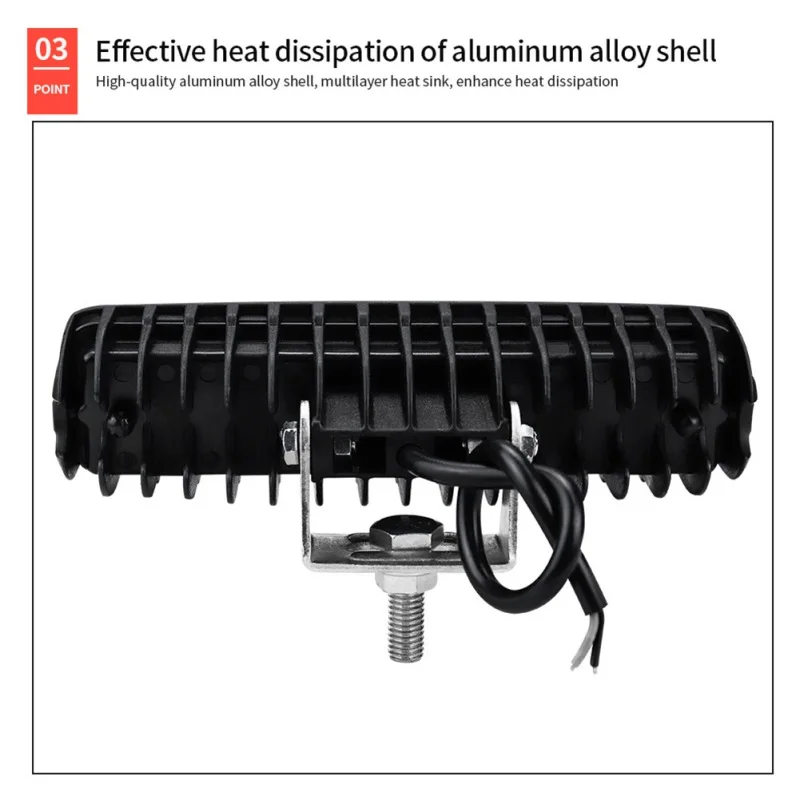 Автомобильный 6 дюймов прямые Рабочая лампа 18 Вт автомобильный светодиодный п