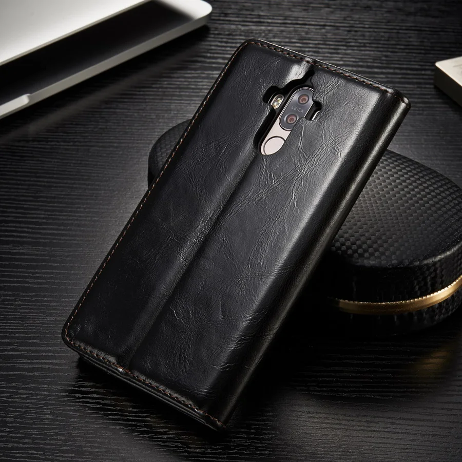 Кожаный чехол CaseMe для Huawei mate 9 роскошный флип с отделением карт кошелек Mate9 P20 P30 Pro