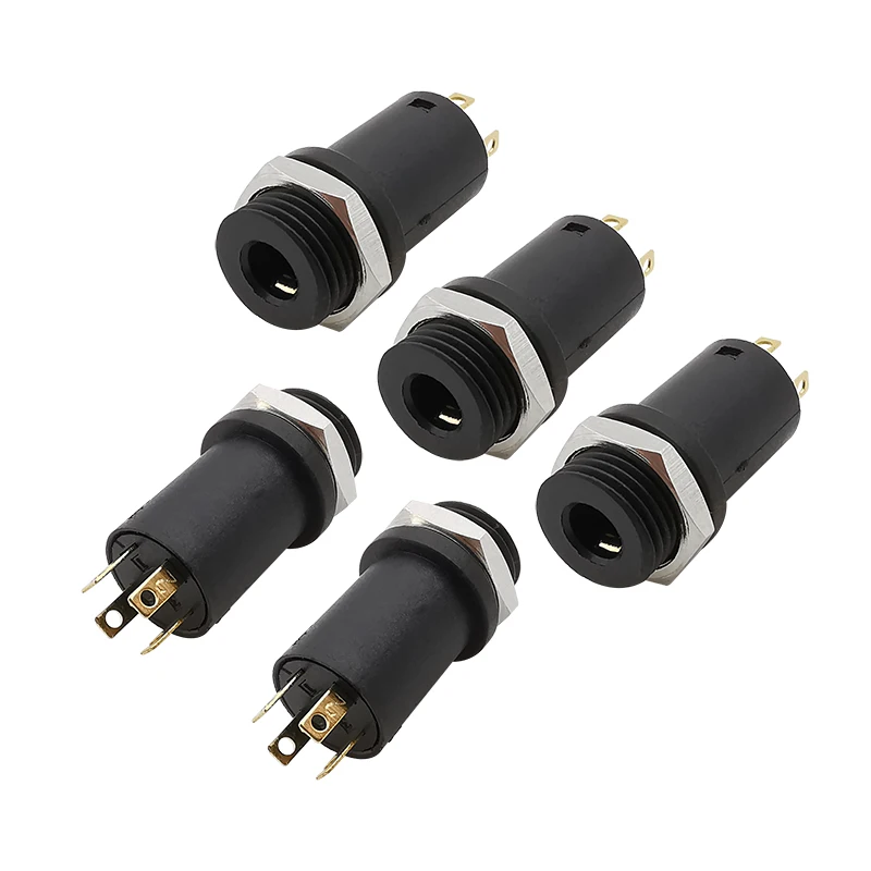 

Женский 4 контактный разъем для наушников, 3,5 мм, 4 контакта