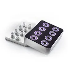 ILQ-11 베어링 인라인 스케이트 롤러 스케이트 스쿠터 스케이트 보드 608 608z 베어링 크롬 스틸 SEBA FSK 슬라럼 속도 16 개/몫