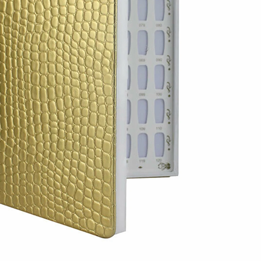 

216 Tips Color Chart Book Card Uv Gel Polish Nail Art Tips Display Showing Template Nail Art Manicure Tool