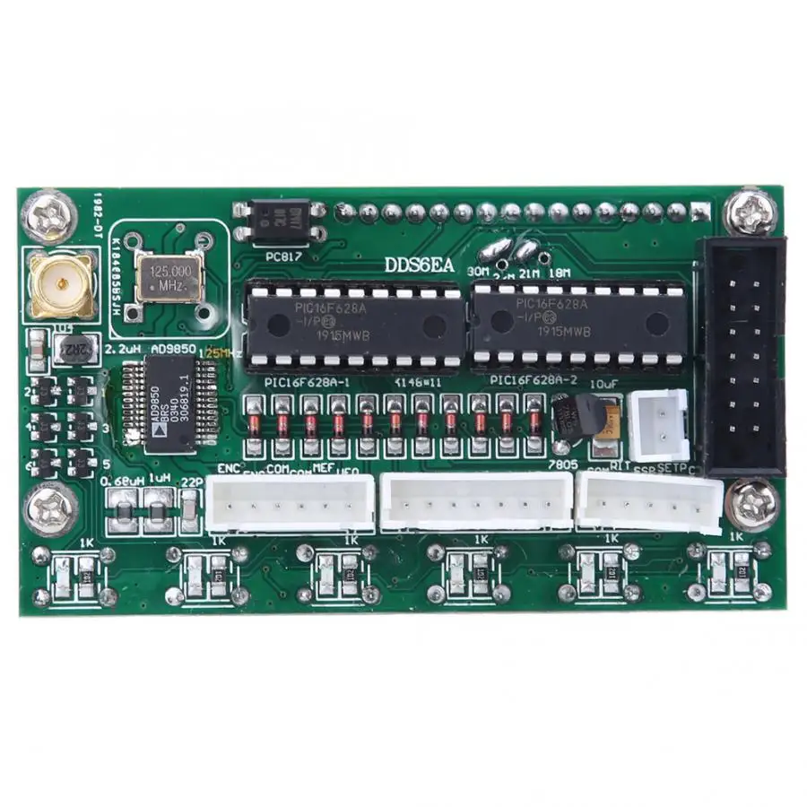 Модуль генератора сигналов DDS AD9850 цифровой генератор с ЖК дисплеем 0 55