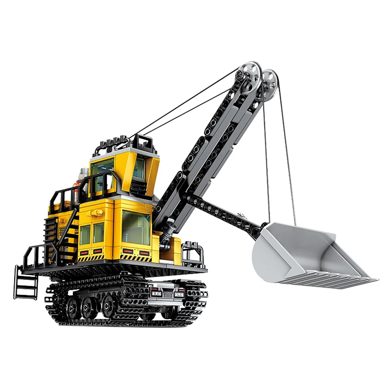 

484PCS City Engineering Building Blocks Car Machinery Forklift Excavator Truck Figures Bricks Toys for Children