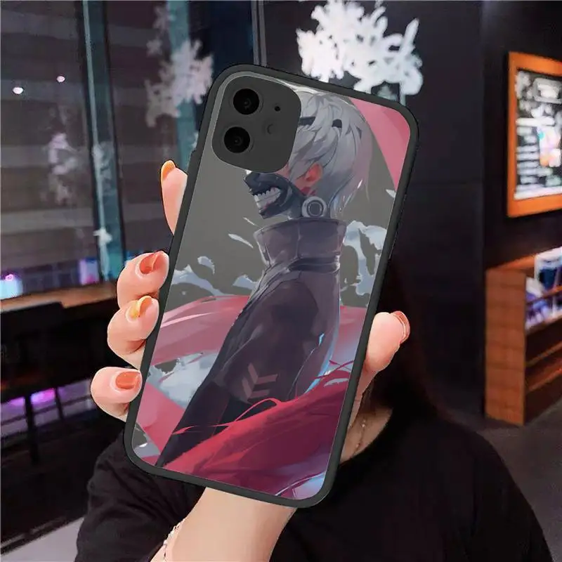 

tokyo ghoul Phone Case For iphone 12 11 8 7 plus mini x xs xr pro max matte transparent cover