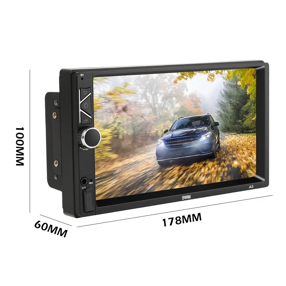 

Double DIN Car Stereo GPS Navigation 7 inch Touch Screen Android 9.1 Bluetooth Radio Head Unit Car Intelligent System Multimedia