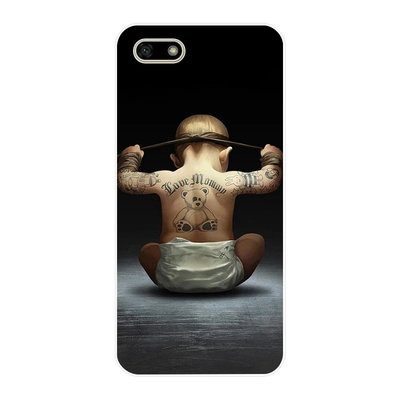 Мягкий Силиконовый ТПУ чехол 358FG для мальчиков и девочек huawei Honor 7a 5 45 pro 7 7c 7x y5 2018 |