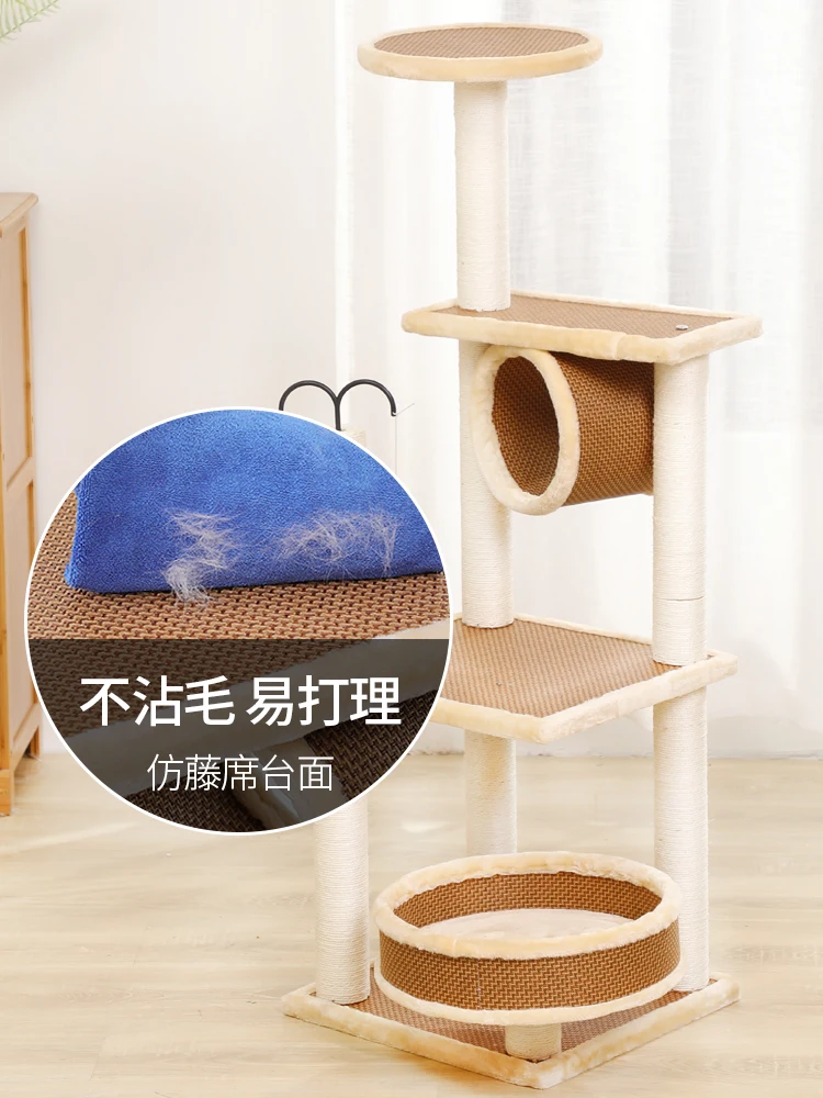 

Cat mark big cat wooden furniture jumping cat platform shelf cat scratching spine