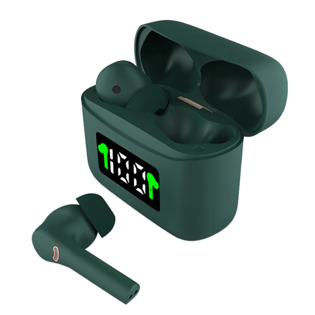 

Bluetooth 5.2 Waterproof Headset with Microphone Noise Reduction LED Display