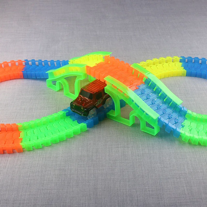 2020 железная дорога магический гоночный трек игровой набор обучающий DIY изгиб