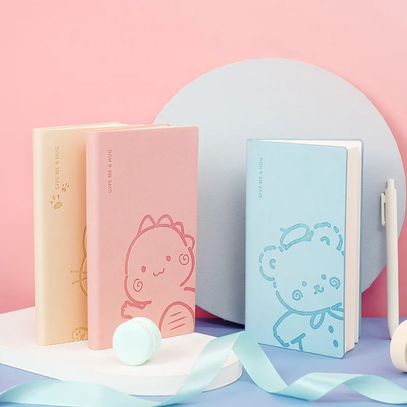 Small A6 Noteboo and Journal Kawaii Diary Notepad for Girls Office School Agenda Planner Stationery Sketchbook Line Note Book | Канцтовары