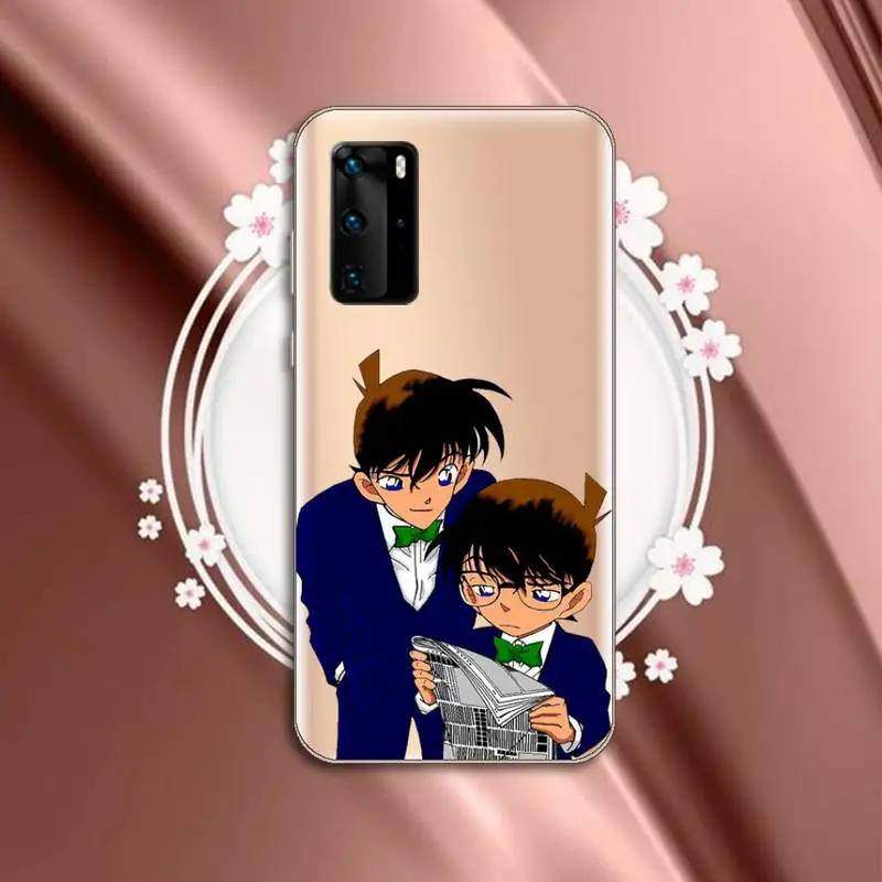 

Detective Conan anime There is only one truth high quality Phone Case Transparent for Huawei P honor 8 10i 20 30 40 smart 2019